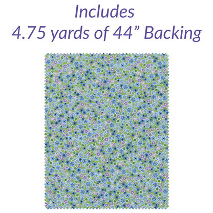 Calico Stars No Cutting Quilt Kit
