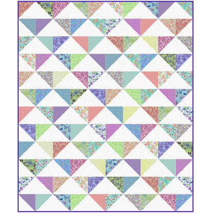 Carousel No Cutting Quilt Kit