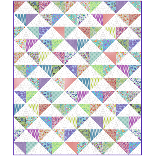Carousel No Cutting Quilt Kit