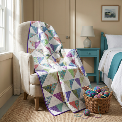 Carousel No Cutting Quilt Kit