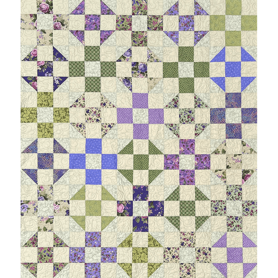 Chantilly No Cutting Quilt Kit