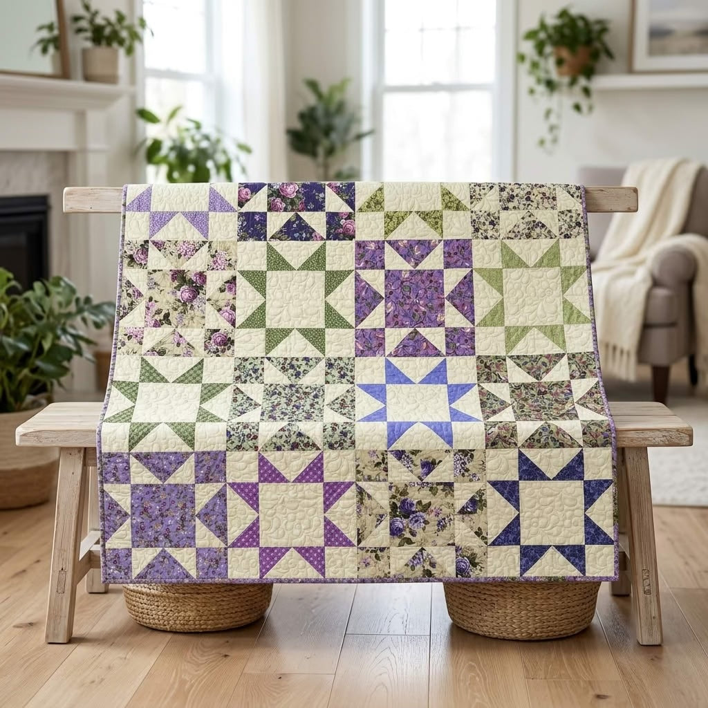 Delightful No Cutting Quilt Kit