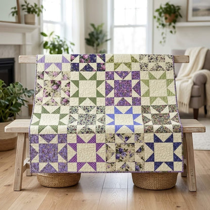 Delightful No Cutting Quilt Kit