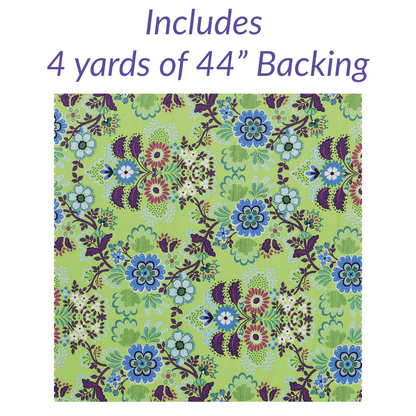 Feathers No Cutting Quilt Kit