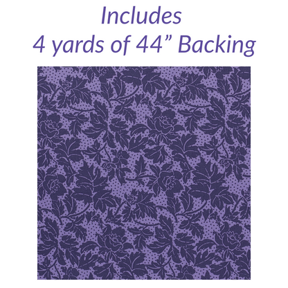 Flower Market No Cutting Quilt Kit