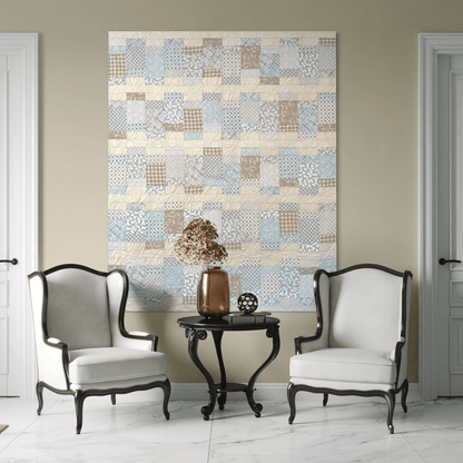 Cobblestone No Cutting Quilt Kit