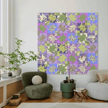 Garden Party No Cutting Quilt Kit