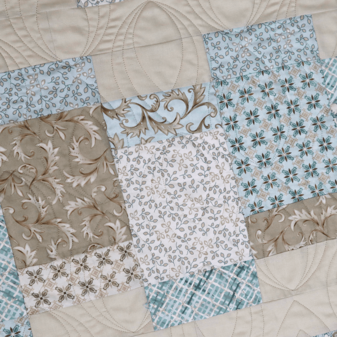 Cobblestone No Cutting Quilt Kit