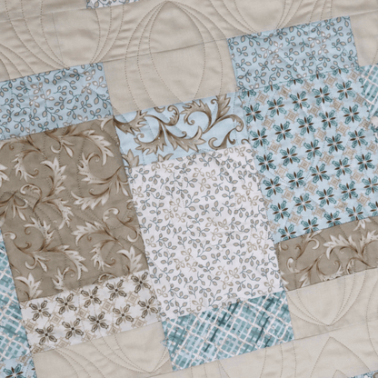 Cobblestone No Cutting Quilt Kit