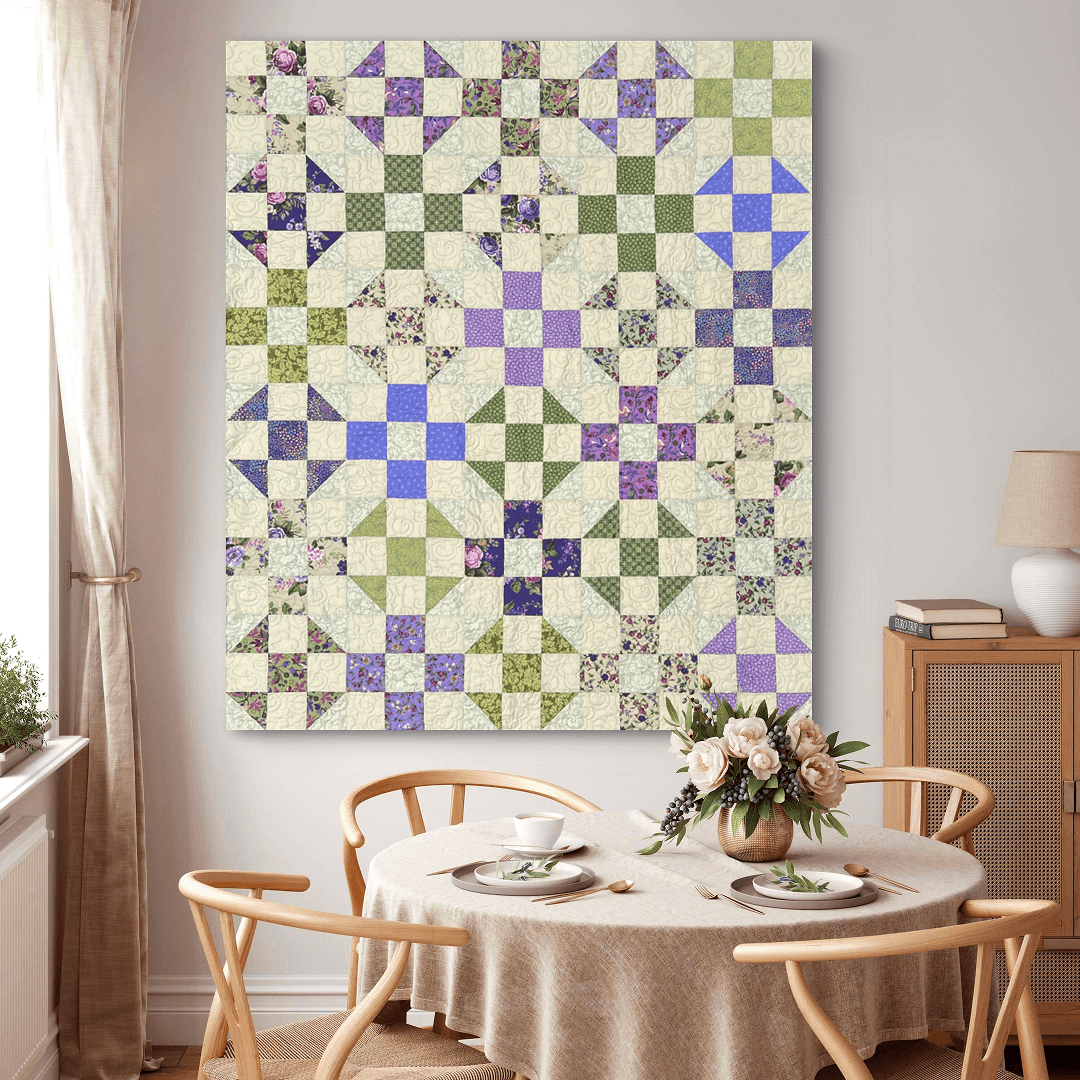 Chantilly No Cutting Quilt Kit
