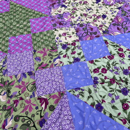 Garden Party No Cutting Quilt Kit