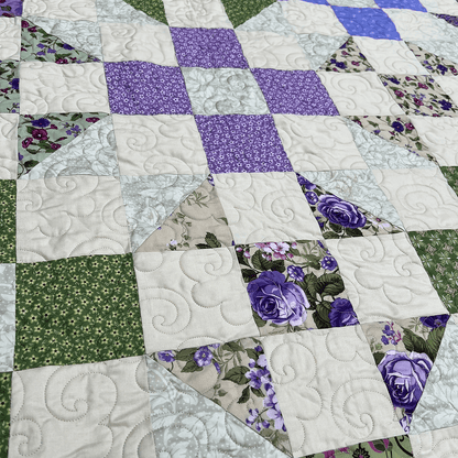 Chantilly No Cutting Quilt Kit