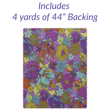 Square Dance No Cutting Quilt Kit