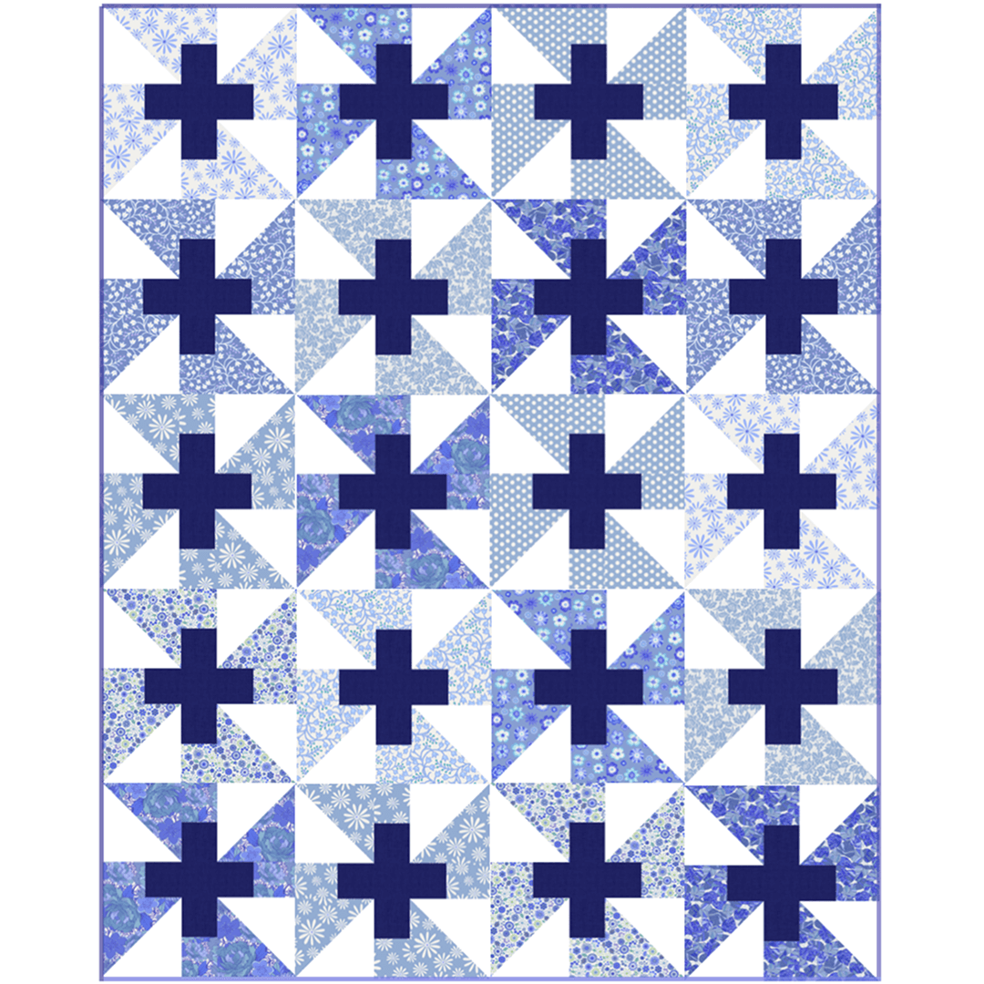 Holland No Cutting Quilt Kit