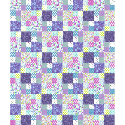 Kaleidoscope No Cutting Quilt Kit
