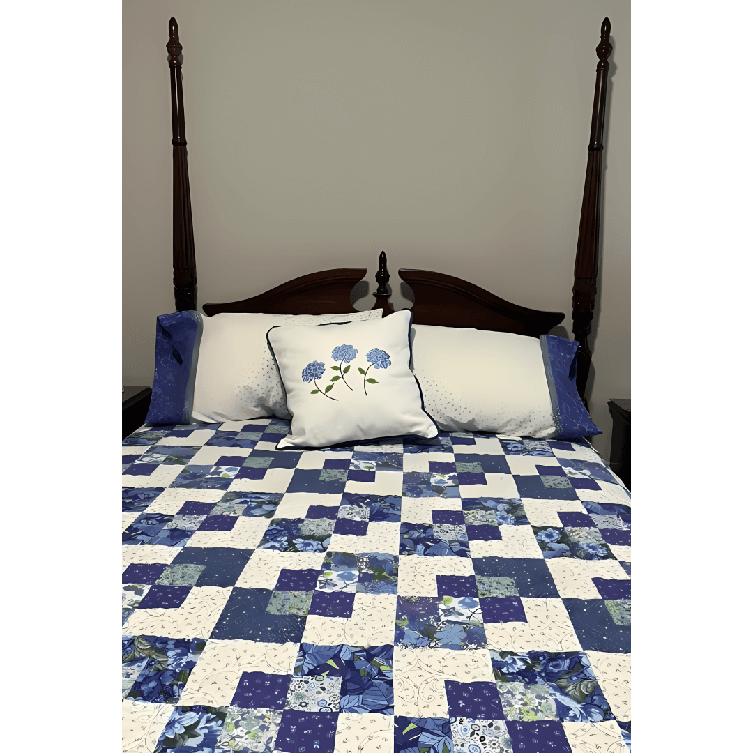 Side Step No Cutting Quilt Kit