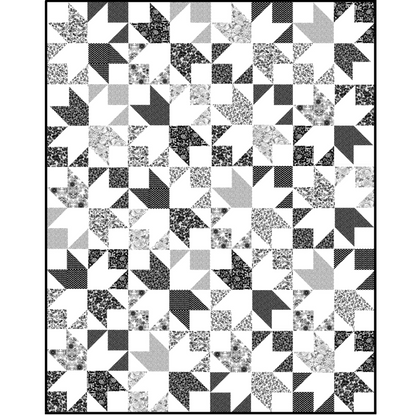 Midnight Star No Cutting Quilt Kit
