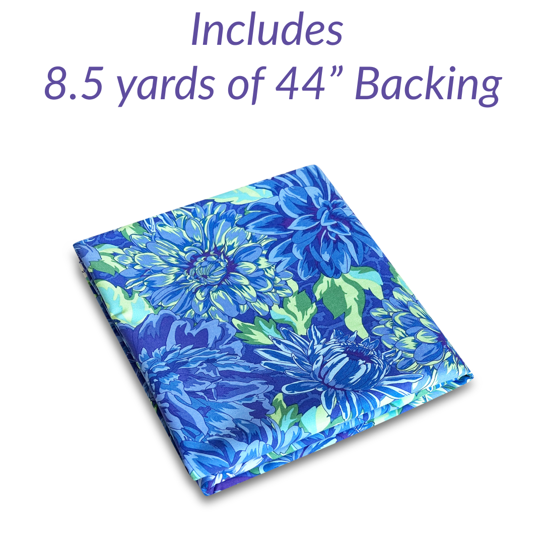 Ocean Waves Marina No Cutting Quilt Kit