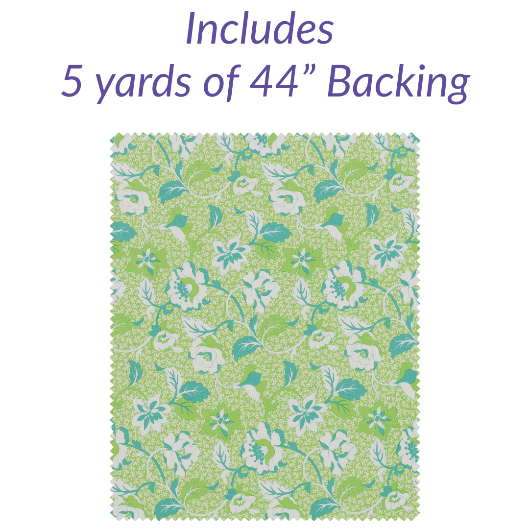 Patchwork Parade Teaberry No Cutting Quilt Kit