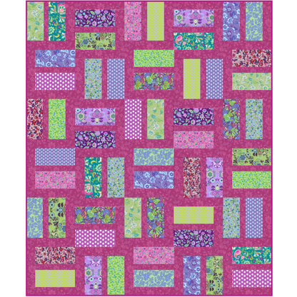 Primrose No Cutting Quilt Kit