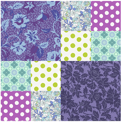 Kaleidoscope No Cutting Quilt Kit