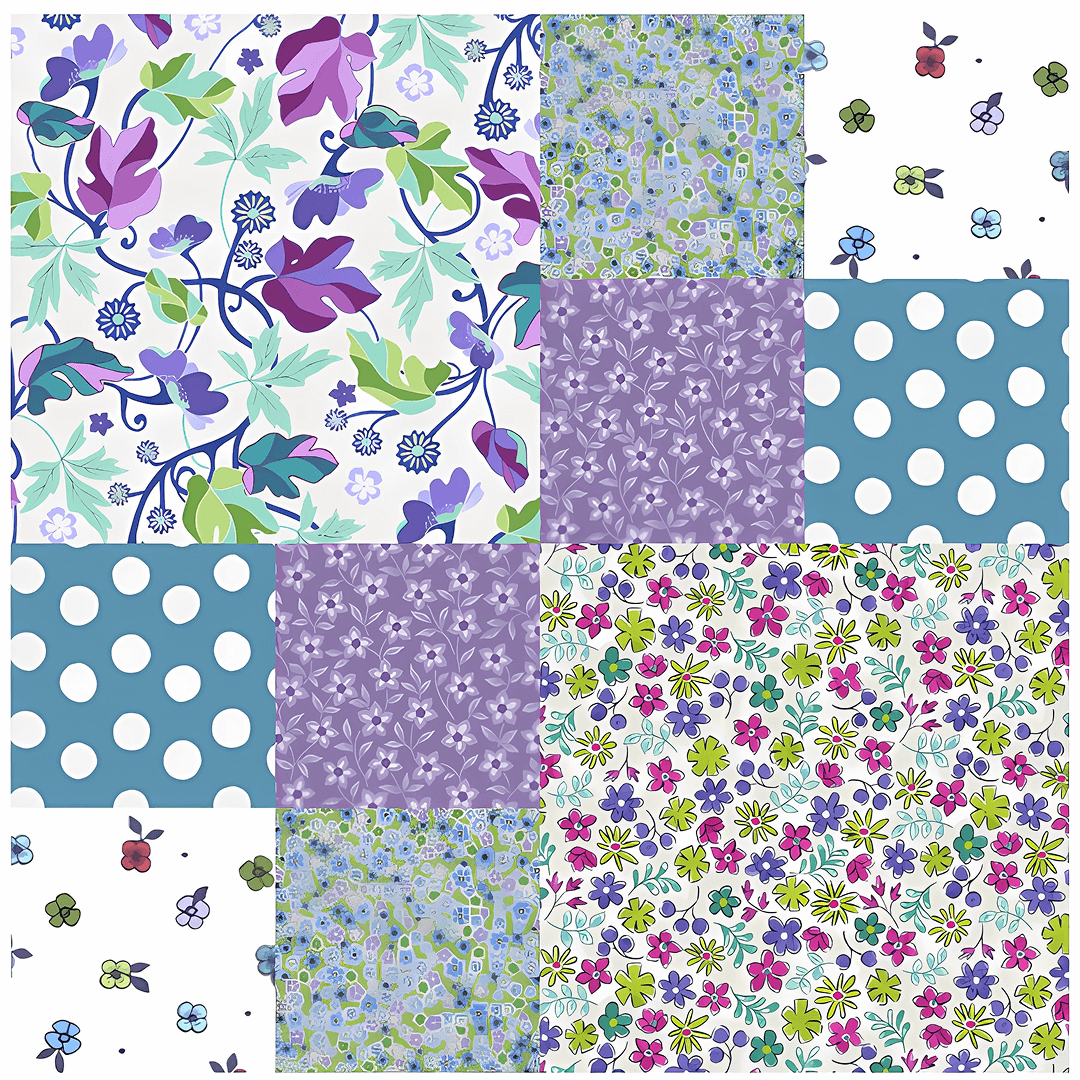 Kaleidoscope No Cutting Quilt Kit
