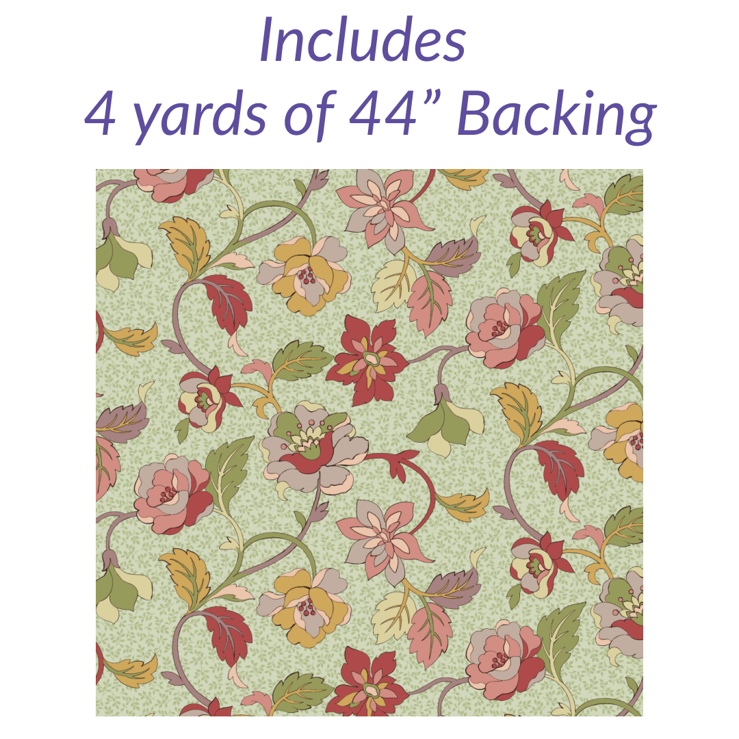Rosebud No Cutting Quilt Kit