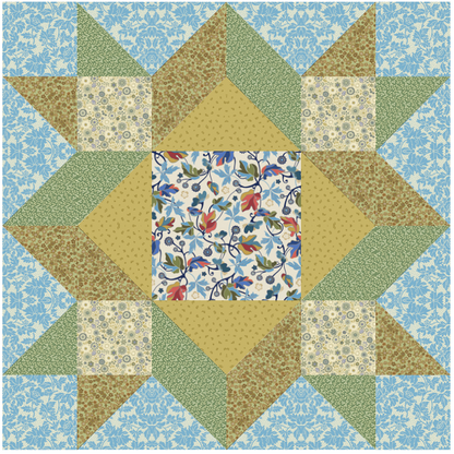 Dancing Stars Dusk No Cutting Quilt Kit