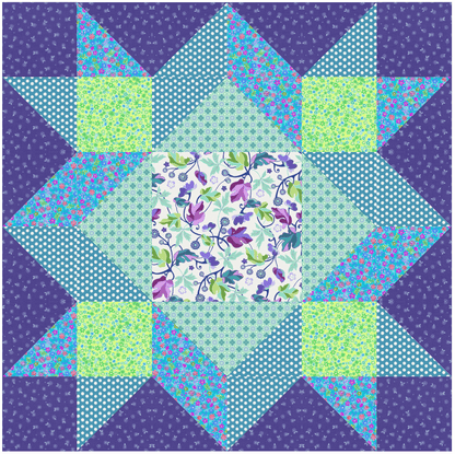 Dancing Stars Glee No Cutting Quilt Kit