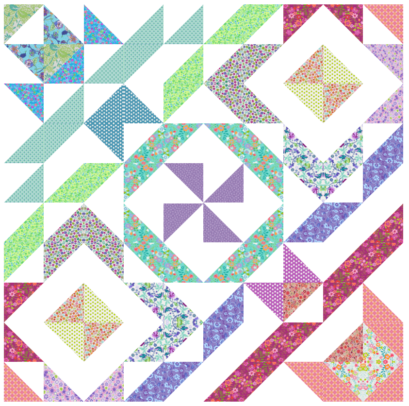 Jewel Box No Cutting Quilt Kit