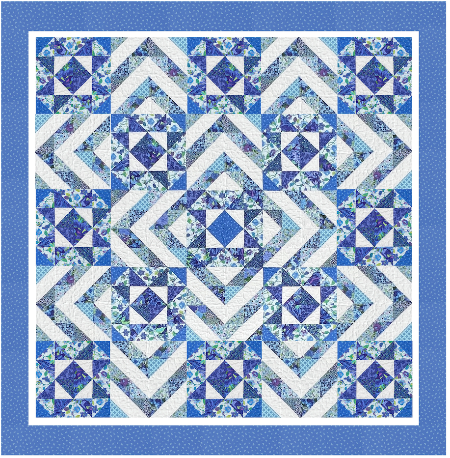 Bedazzled No Cutting Quilt Kit