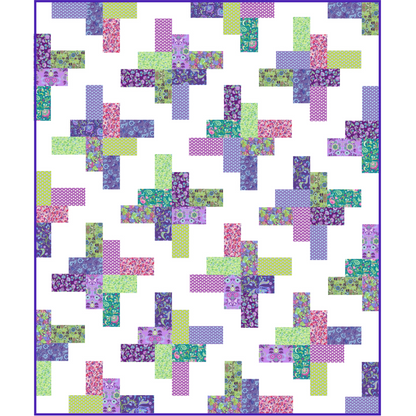 Shimmer No Cutting Quilt Kit