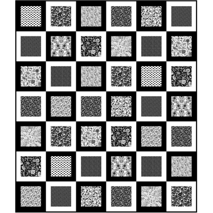 Shuffle No Cutting Quilt Kit