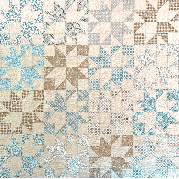 Star Crossed No Cutting Quilt Kit - The Quilt Kit Co