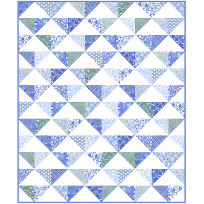 Beach House No Cutting Quilt Kit