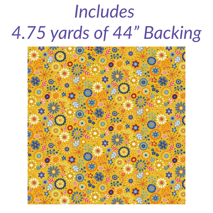 Sunflower No Cutting Quilt Kit