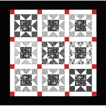 Turnstile No Cutting Quilt Kit