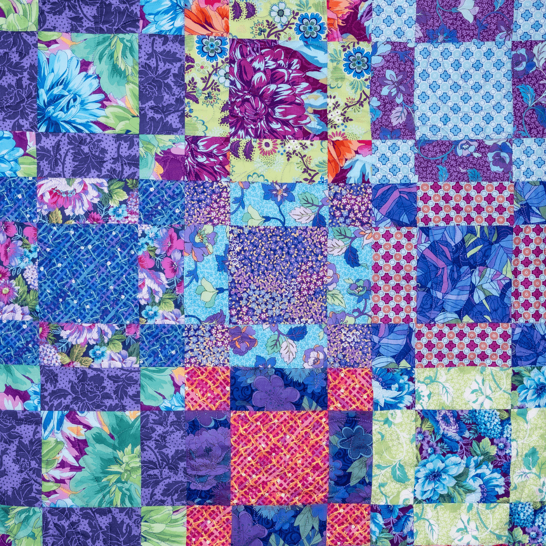 Square Dance No Cutting Quilt Kit - The Quilt Kit Co