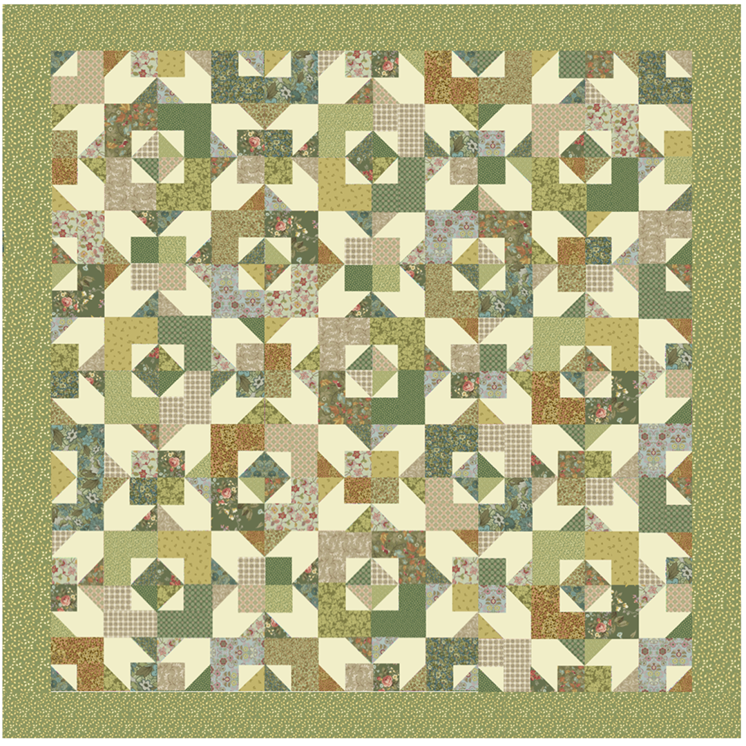 Willow No Cutting Quilt Kit