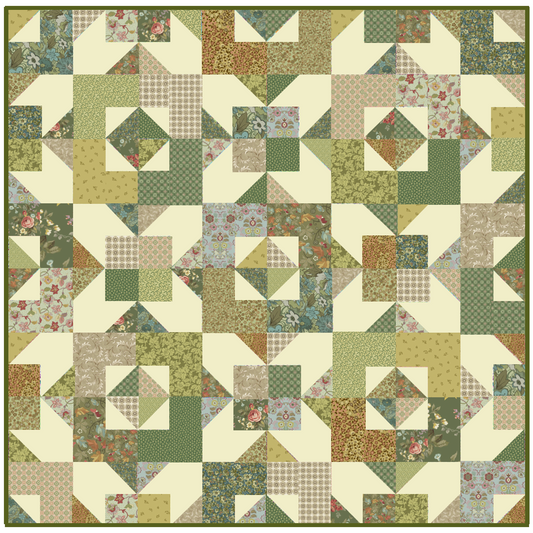 Willow No Cutting Quilt Kit