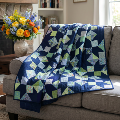 Wallflower No Cutting Quilt Kit