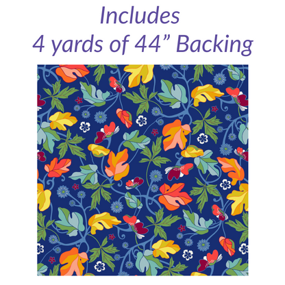 Feathers No Cutting Quilt Kit