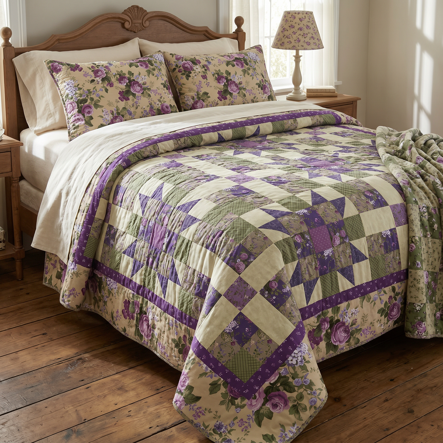 Garden Gate No Cutting Quilt Kit