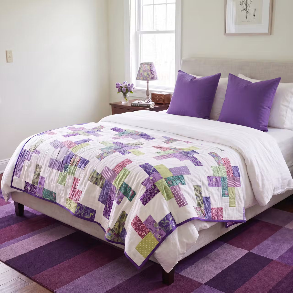 Shimmer No Cutting Quilt Kit