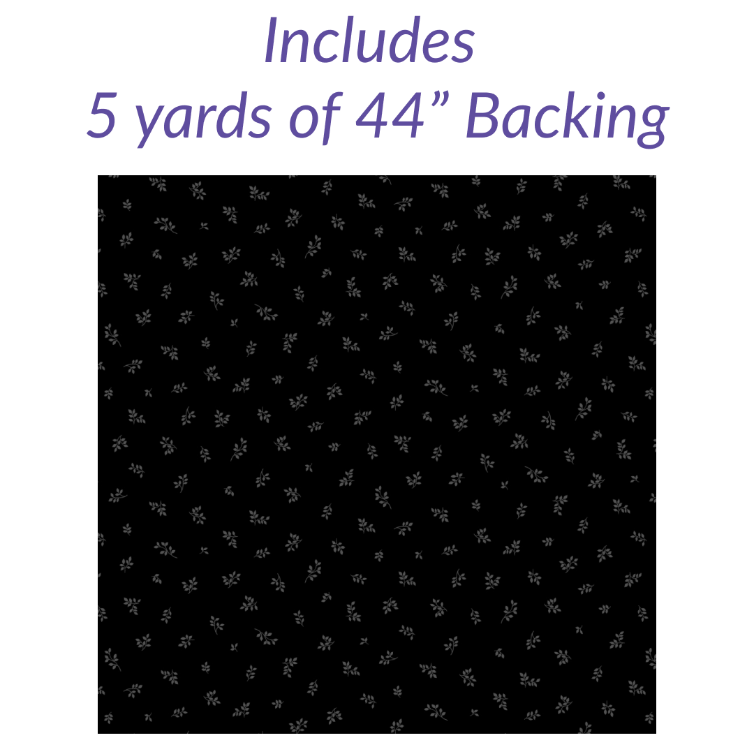 Midnight Star No Cutting Quilt Kit