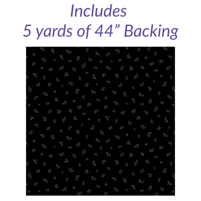 Midnight Star No Cutting Quilt Kit
