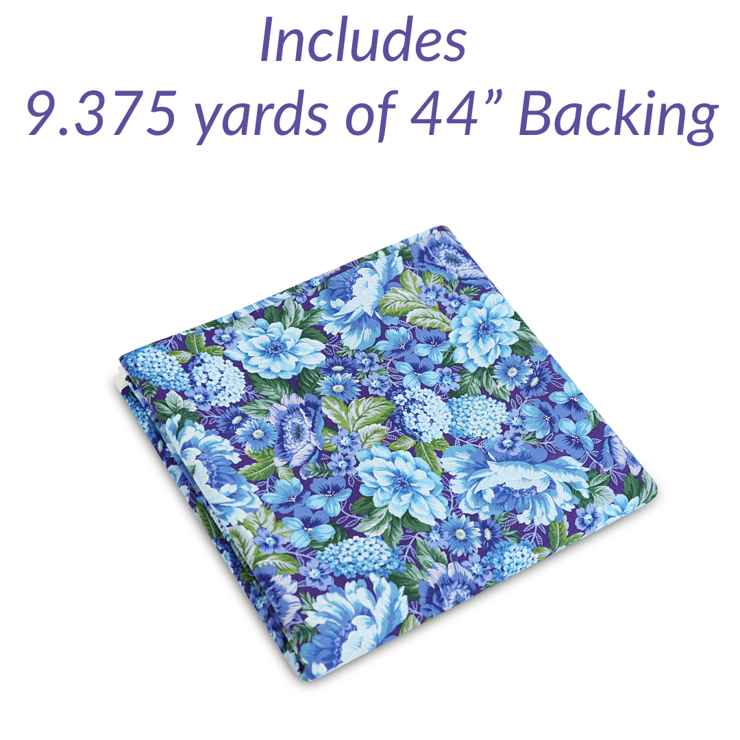 Ocean Waves Marina No Cutting Quilt Kit