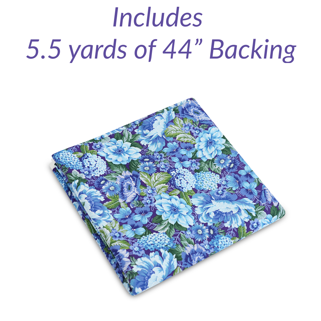 Ocean Waves Marina No Cutting Quilt Kit