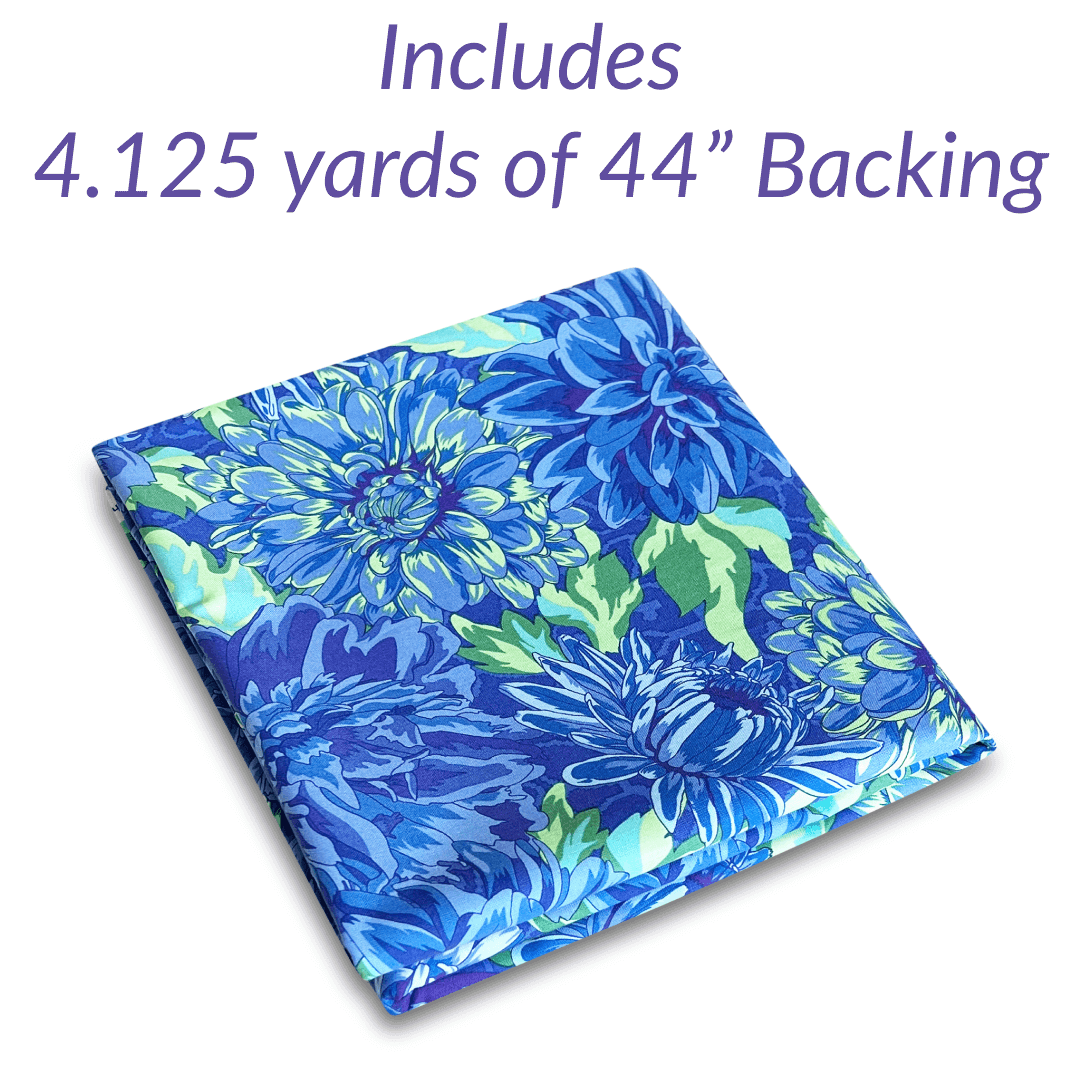 Ocean Waves Marina No Cutting Quilt Kit