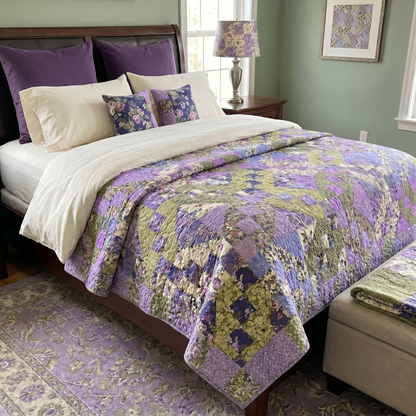 Garden Party No Cutting Quilt Kit